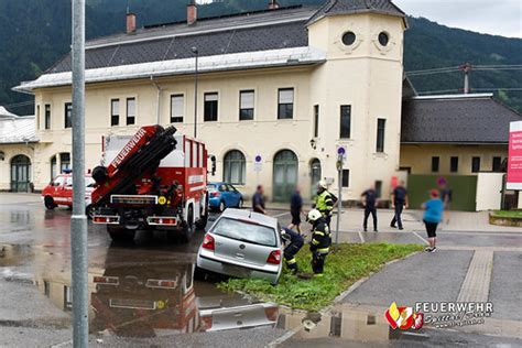 T UNWETTER 1 Keller Unter Wasser Feuerwehr Spittal Drau