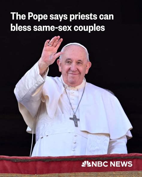 Pope Francis Authorizes Blessings For Same Sex Couples Zambian Eye