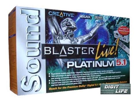 Sound card Creative SB Live! Platinum 5.1
