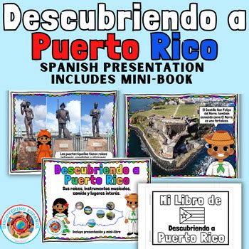 Puerto Rico Cultural Activity By Discovering Espanol Tpt