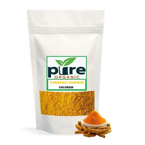 Pure Organic Turmeric Haldi Powder G Turmeric Seasoning Natural