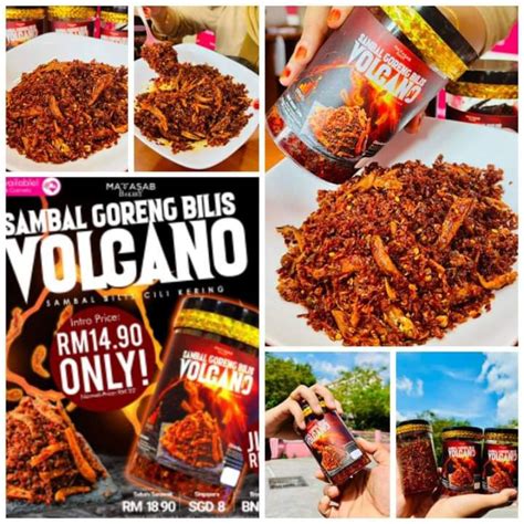 Sambal Goreng Ikan Bilis Volcano Ikan Bilis Sambal Rangup Pedas Sambal