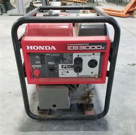Honda Cycloconverter Generator Model Eb3000c Adam Marshall Land