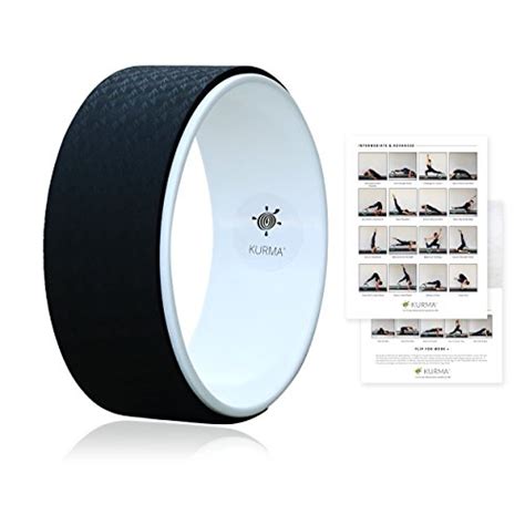 Yoga Wheel: Yoga Wheel by Kurma – Extra Strength Prop with Premium Mat ...