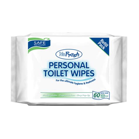 Nufresh Personal Toilet Wipes Bundle 60sx4 Free Tub Lazada Singapore