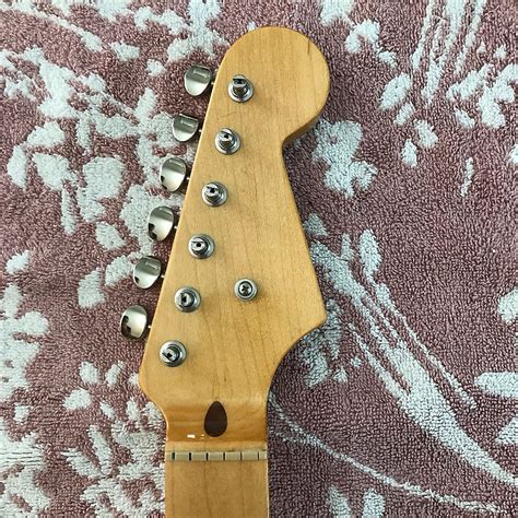 Loaded Warmoth 59 Roundback Maple Stratocaster Neck Reverb