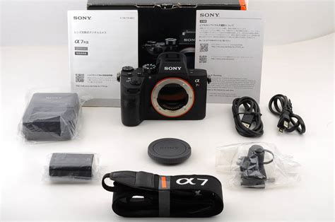 目立った傷や汚れなし美品 SONY α7RⅢ ILCE 7RM3 ボディ ソニー A7R3 ショット数3435回付属品完備