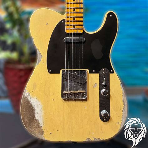 Fender Custom Shop 1952 Telecaster Heavy Relic Streamlined U Faded Butterscotch R124402