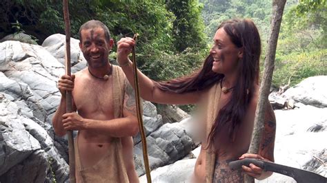 Watch These Survivalists Try To Catch A Slippery Snack Naked And