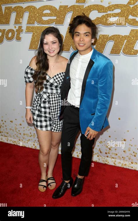 Agt S Winner Magician Shin Lim Right And His Fiance Casey Thomas Arrive At The America S Got