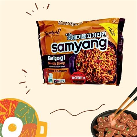 Samyang Bulgogi Rame Snack Affair