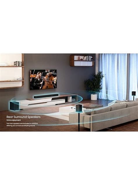 Hisense AX5100G 5.1 Channel 340W Dolby Atmos Soundbar with wireless ...