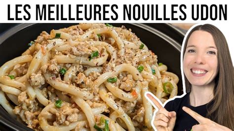 NOUILLES UDON AU POULET ET SAUCE AUX ARACHIDES HOP DANS LE WOK YouTube