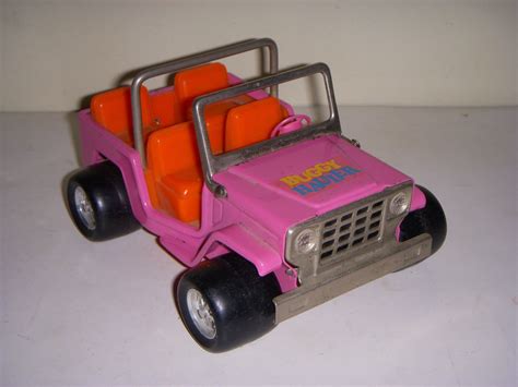 Buddy L Buggy Hauler Pink Jeep Beach Buggy 1970s Tonka Pink Jeep