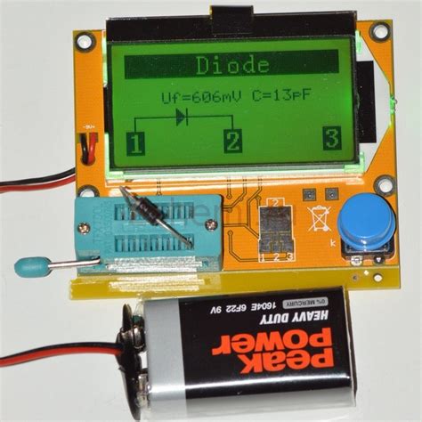 Тестер транзисторов китай инструкция