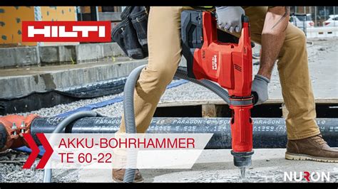 Der Hilti Nuron Akku Bohrhammer Te Sds Max Eigenschaften Und