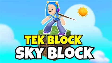 Mİnecraft Tek Bİr Blokta Hayatta Kalmak⛏️ One Block Skyblock Youtube