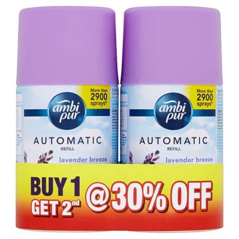 Ambi Pur InstantMatic Automatic Spray Fragrance Refill 250ml X2bottles