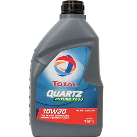 Óleo Total Quartz 7000 Future 10w30 api sm ilsac GF4 Semissintético