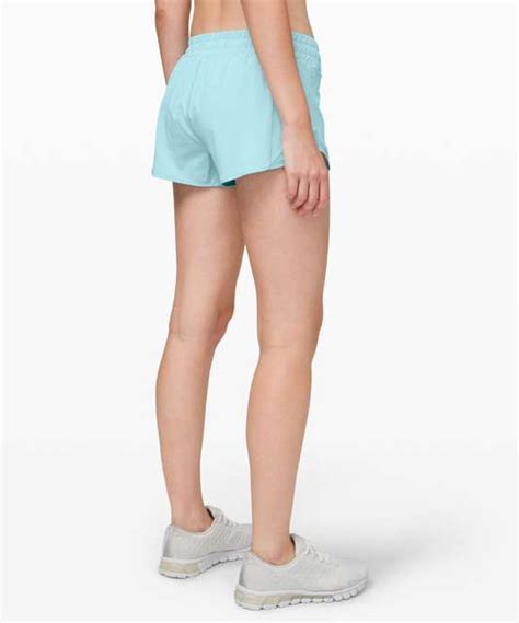 Lululemon Hotty Hot Low Rise Short 4 Kaleidofloral Multi Blue Cast