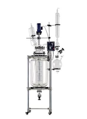 reactor  double layer glass