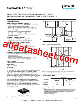 INN2214 Datasheet PDF Power Integrations Inc