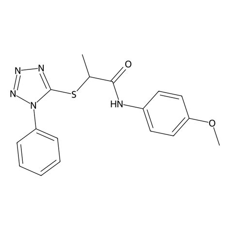 Buy N Methoxyphenyl Phenyl H Tetrazol Yl Sulfanyl