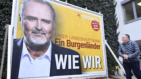 Doskozil Startet In Den Wahlkampf Das Sind Seine Plakate Politik Live