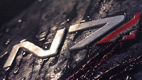 Mass Effect N7 3d Realistic Logo Hd Wallpaper Wallpapers Collections