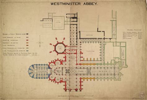 Westminster Abbey London Floor Plan