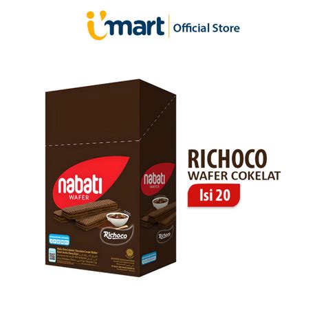 Nabati Richoco Wafer Cokelat 6g Box Isi 20pcs Lazada Indonesia