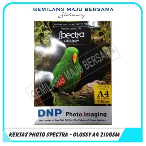 Jual Kertas Photo Spectra A4 210gr Glossy Shopee Indonesia