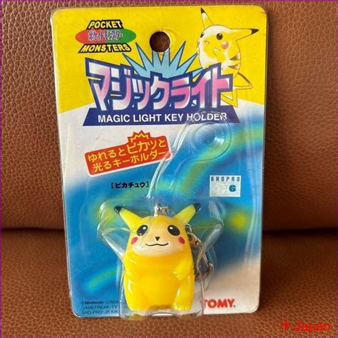 Rare Pokemon Early Pikachu Magic Light Pokemon Tomy 【direct From Japan