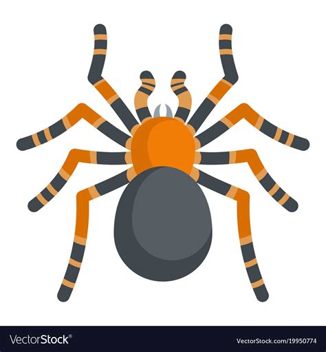 Tarantula icon cartoon style Royalty Free Vector Image