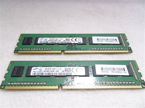 Yahooオークション 美品 Samsung デスクトップpc用 メモリー Ddr3 1