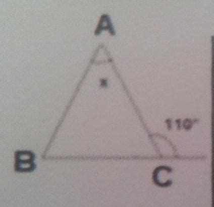 No Triangulo Abc Da Figura A Seguir Tem Se Que Ab Ac Determine A