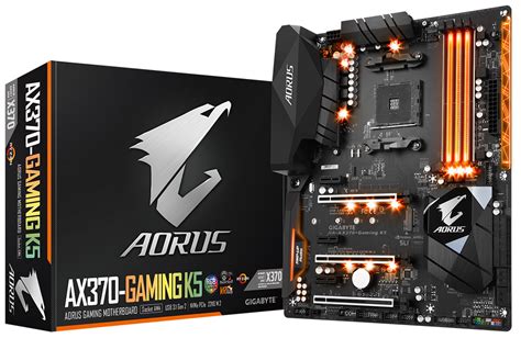 GA AX370 Gaming K5 Rev 1 X Support Motherboard GIGABYTE Global