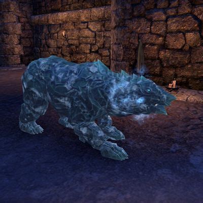 Online Frost Atronach Bear Creature The Unofficial Elder Scrolls