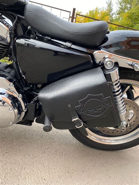 Кофр на маятник мотоцикла Harley Davidson Sportster купить в интернет ...