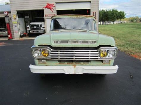 Find Used 1959 Ford F100 Shop Truck Rat Rod 50 With Air Bags In