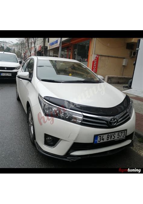 Toyota Corolla Uyumlu N Lip Parlak Siyah Aras Makyajs Z