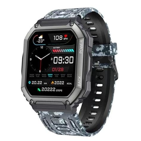 Montre Connect E Sport Tanche Avec Appel Bt Suivi Sant Et Sport Gps