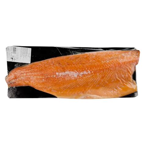 Филе Лосося холодного копчения (х/к) замороженное, трим А, Пеликан 1,6 ...