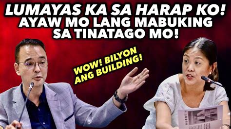 HALA NANCY BINAY LUMAYAS SA HARAPAN NI ALLAN PETER CAYETANO HINDI