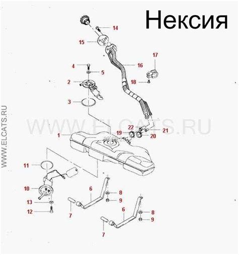 Ремонт дэу нексия: топливная и выхлопная системы daewoo nexia. общая ...