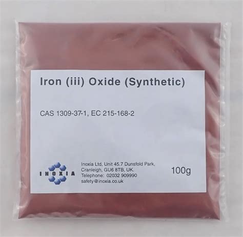 Buy Iron (III) Oxide at Inoxia Ltd