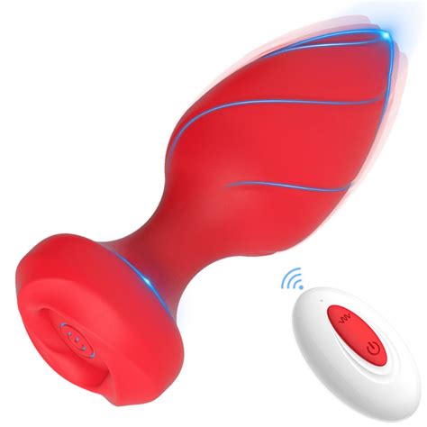 Plug Anal Em Silicone Modos De Vibra O E Controle Remoto