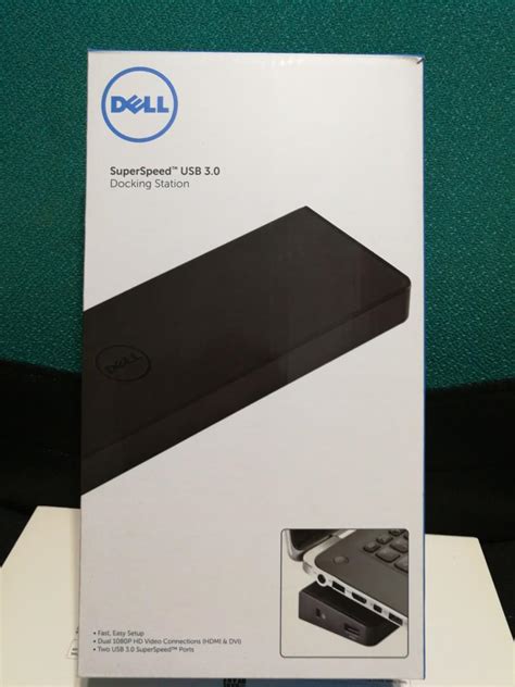 Dell Superspeed Usb 30 Docking Station D3000 Computers And Tech Parts And Accessories Cables