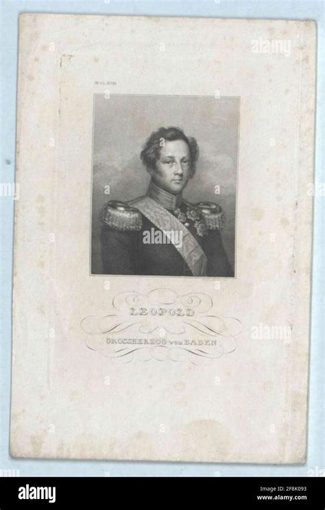 Leopold, Grand Duke of Baden Stock Photo - Alamy