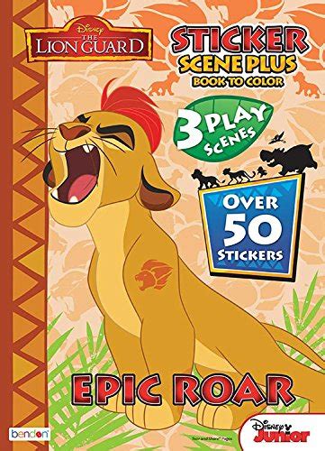 Snapklik Disney Junior Lion Guard Coloring And Activity Book Set